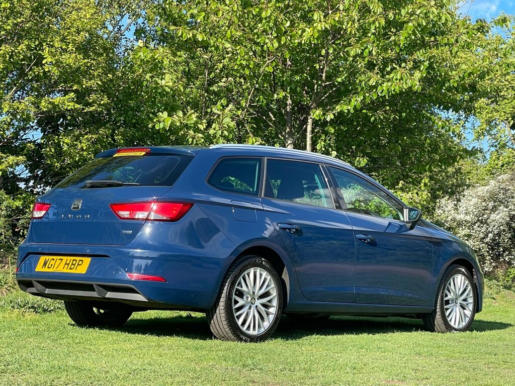 Seat Leon 1.6 Tdi Se Dynamic Technology St Euro 6 Ss WG17HBP Blue #2