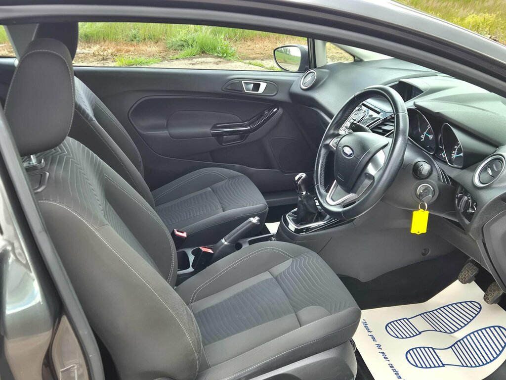 Ford Fiesta 1.25 Zetec Euro 6 SO17DHE Grey #5