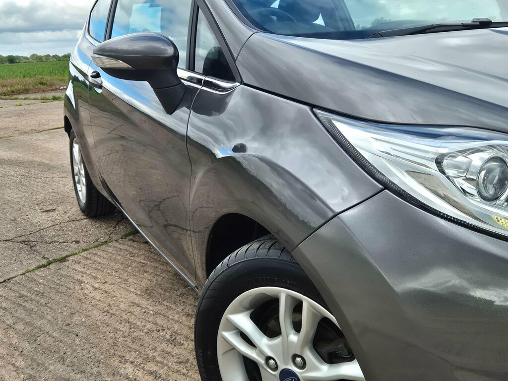 Ford Fiesta 1.25 Zetec Euro 6 SO17DHE Grey #4