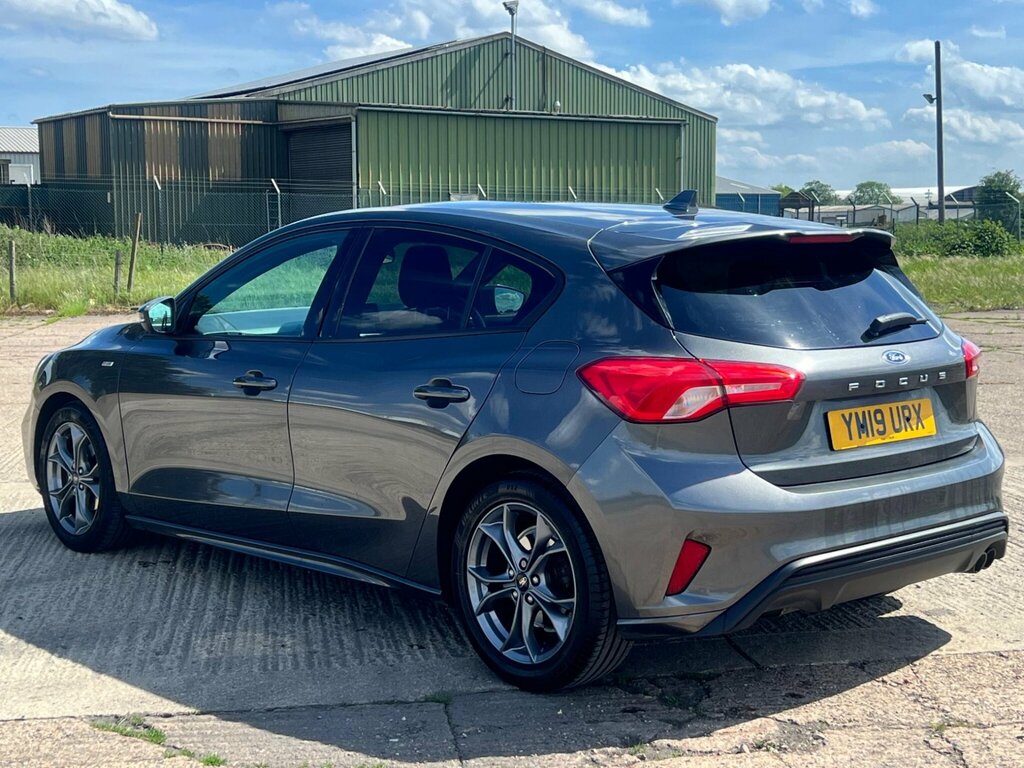 Ford Focus 1.0T Ecoboost St-line Euro 6 Ss YM19URX Grey #4