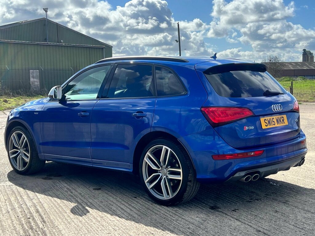 Audi SQ5 3.0 Bitdi V6 Tiptronic Quattro Euro 5 Ss SW15WKR Blue #2