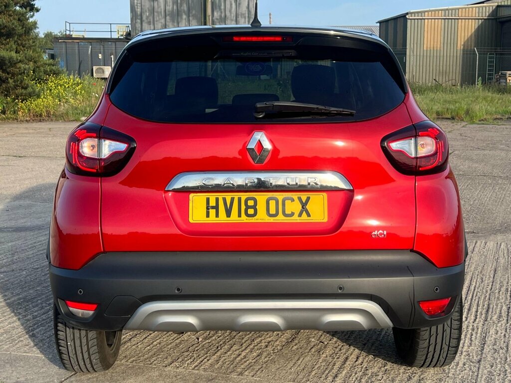Renault Captur 1.5 Dci Energy Signature X Nav Euro 6 Ss HV18OCX Red #6