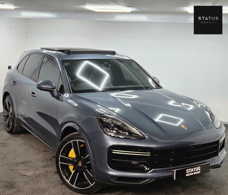Porsche Cayenne Turbo Blue #3