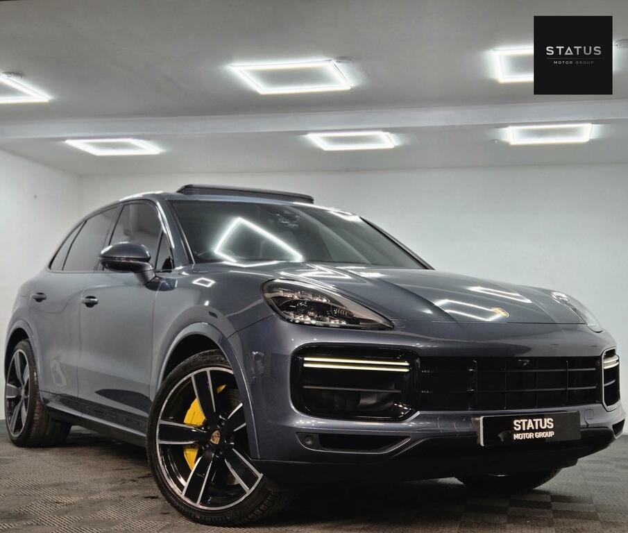 Porsche Cayenne Turbo Blue #2
