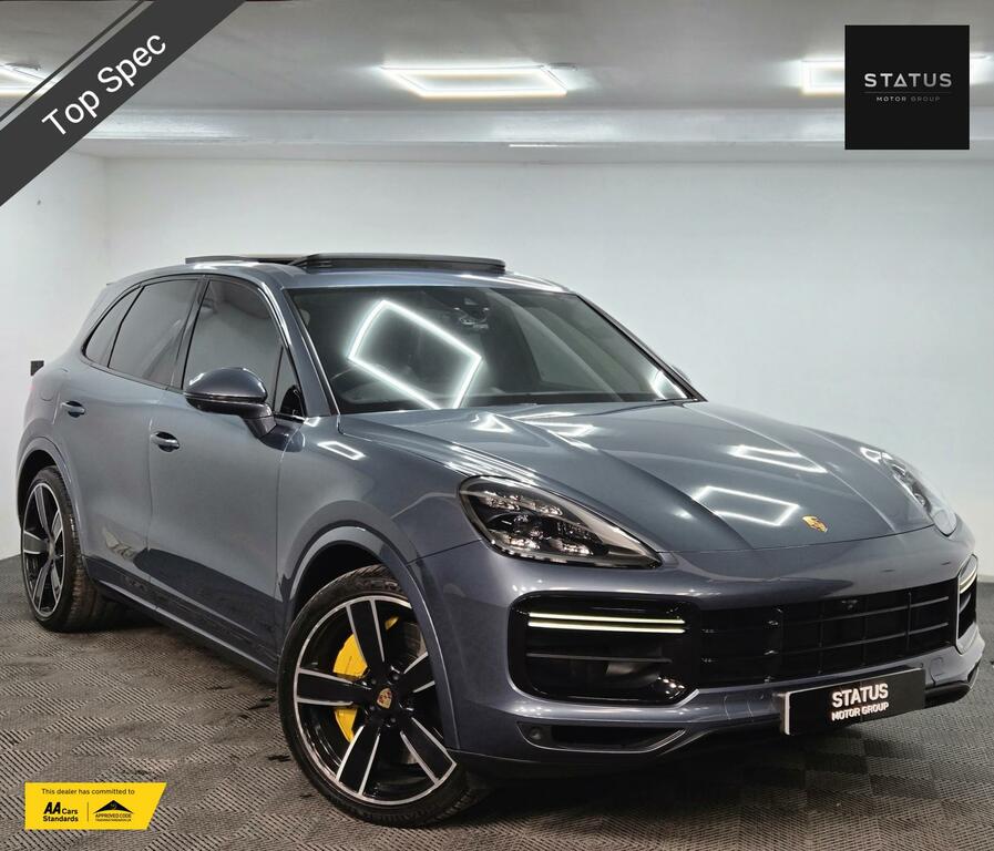 Porsche Cayenne Turbo Blue