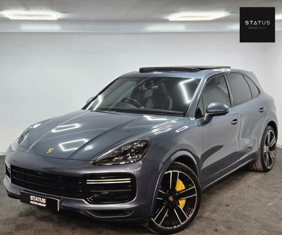 Porsche Cayenne Turbo Blue #6
