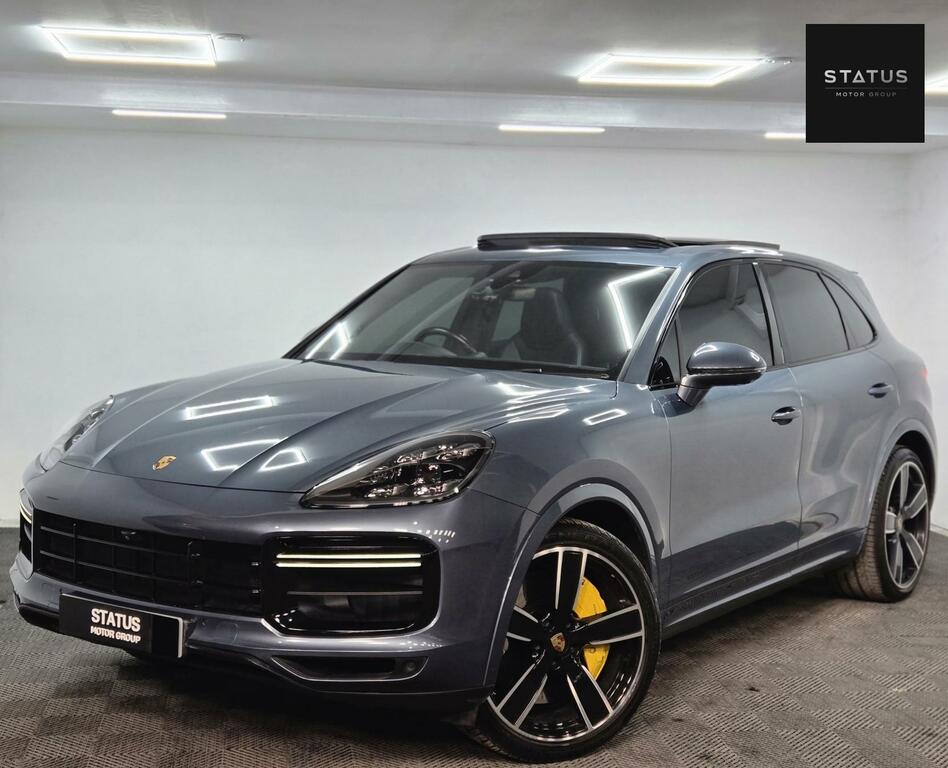 Porsche Cayenne Turbo Blue #4