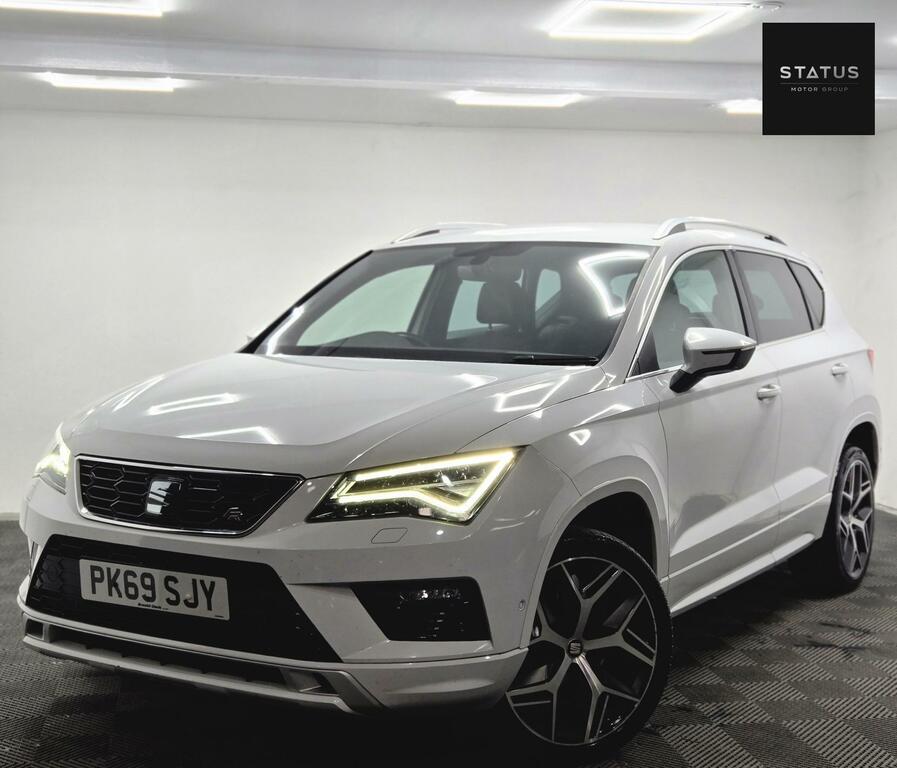 Seat Ateca Fr Sport White #4