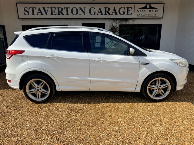 Ford Kuga 2.0 Tdci Titanium X Suv Awd Euro AJ16YZT White #5