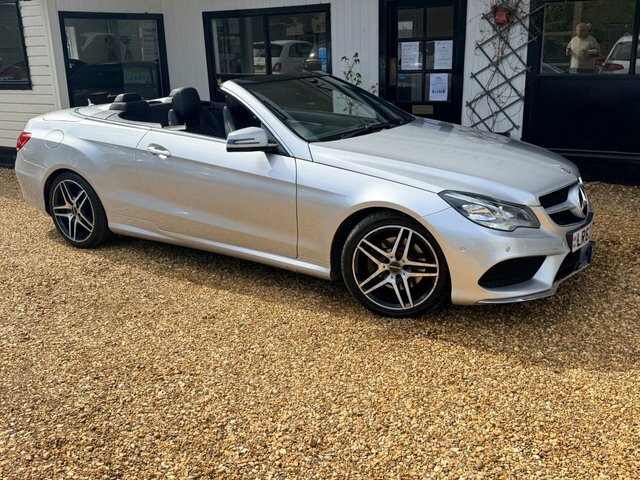 Mercedes-Benz E Class 2.1 E220 Cdi Amg Sport Cabriolet G-tron LR63KGA Silver #4