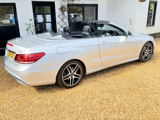 Mercedes-Benz E Class 2.1 E220 Cdi Amg Sport Cabriolet G-tron LR63KGA Silver #5