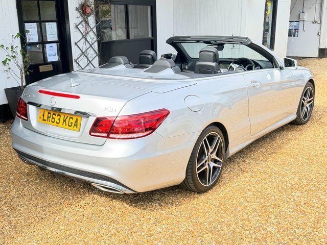 Mercedes-Benz E Class 2.1 E220 Cdi Amg Sport Cabriolet G-tron LR63KGA Silver #6