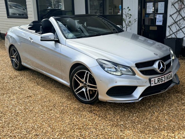 Mercedes-Benz E Class 2.1 E220 Cdi Amg Sport Cabriolet G-tron Silver