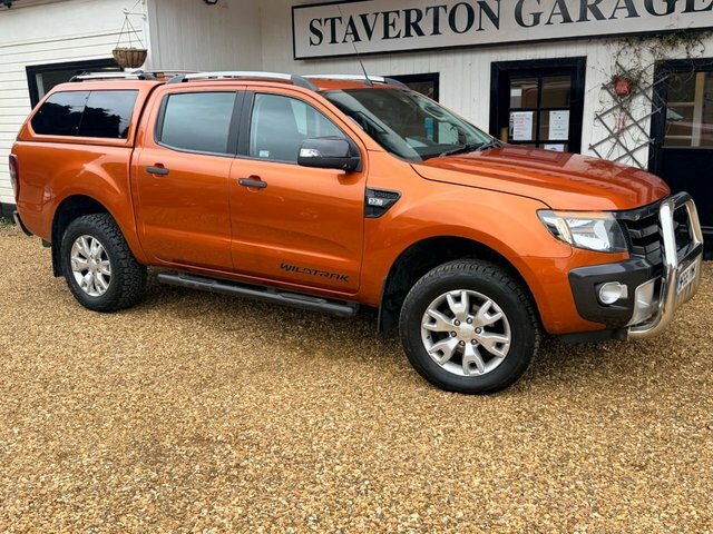 Ford Ranger 3.2 Tdci Wildtrak Pickup Double Cab Man SF65YNX Orange #4
