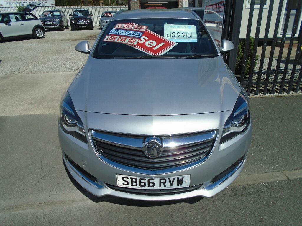 Vauxhall Insignia 1.6 Cdti Sri VX Line Nav Sports Tourer SB66RVW Silver #2