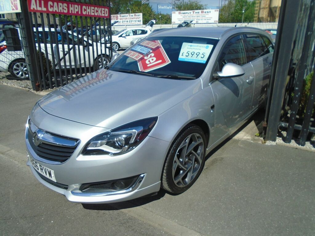 Vauxhall Insignia 1.6 Cdti Sri VX Line Nav Sports Tourer SB66RVW Silver #3