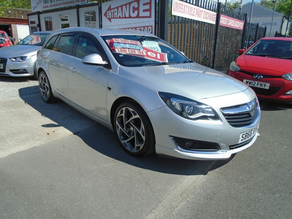 Vauxhall Insignia 1.6 Cdti Sri VX Line Nav Sports Tourer Silver