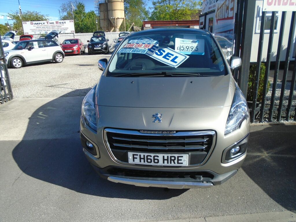Peugeot 3008 1.6 Bluehdi Allure Suv Euro 6 S FH66HRE Grey #2