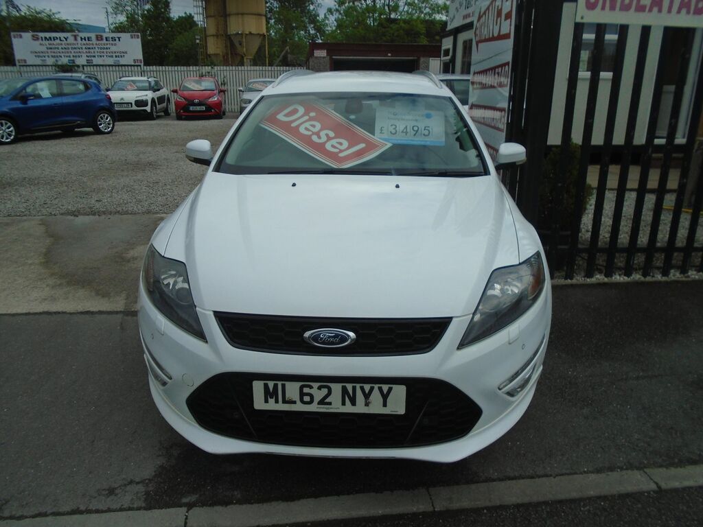 Ford Mondeo 2.2 Tdci Titanium X Sport Estate White #2