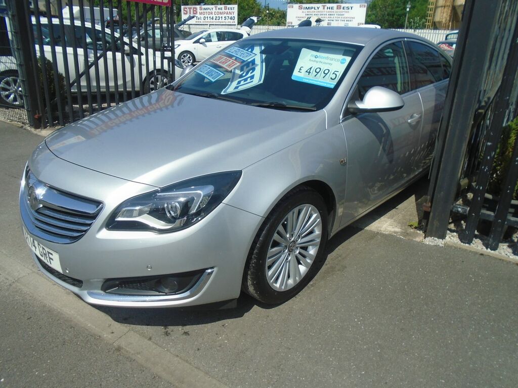 Vauxhall Insignia 2.0 Cdti Ecoflex Tech Line Hatchback Ma BT14GRF Silver #3