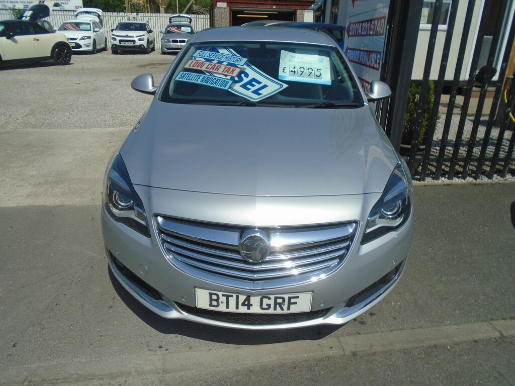 Vauxhall Insignia 2.0 Cdti Ecoflex Tech Line Hatchback Ma BT14GRF Silver #2