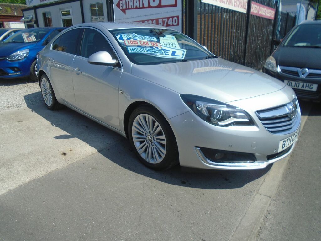Vauxhall Insignia 2.0 Cdti Ecoflex Tech Line Hatchback Ma Silver