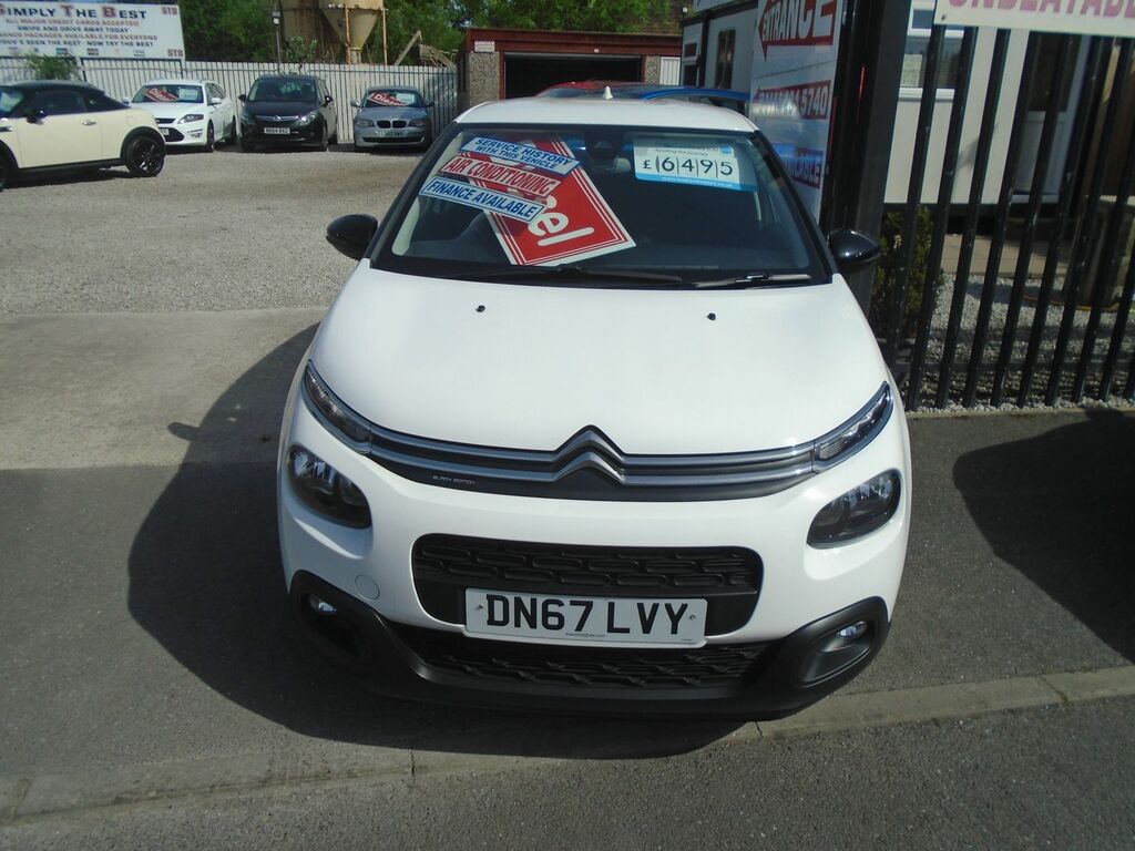 Citroen C3 1.6 Bluehdi Flair Hatchback Euro DN67LVY White #2