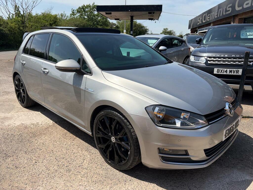 Volkswagen Golf Hatchback 1.6 Tdi Bluemotion Tech Gt Edition Euro Silver