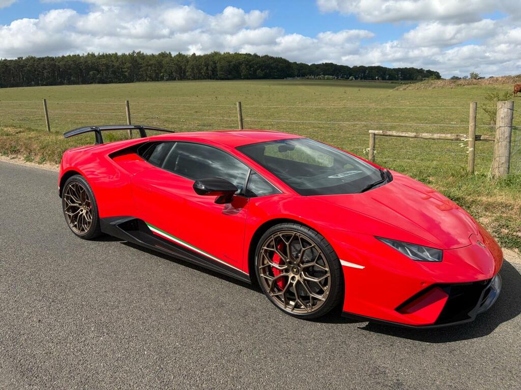 Lamborghini Huracan Coupe 5.2 V10 Lp 640-4 Performante Ldf 4Wd Euro 6 Red