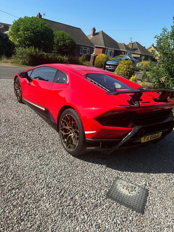 Lamborghini Huracan Coupe 5.2 V10 Lp 640-4 Performante Ldf 4Wd Euro 6 Red #4