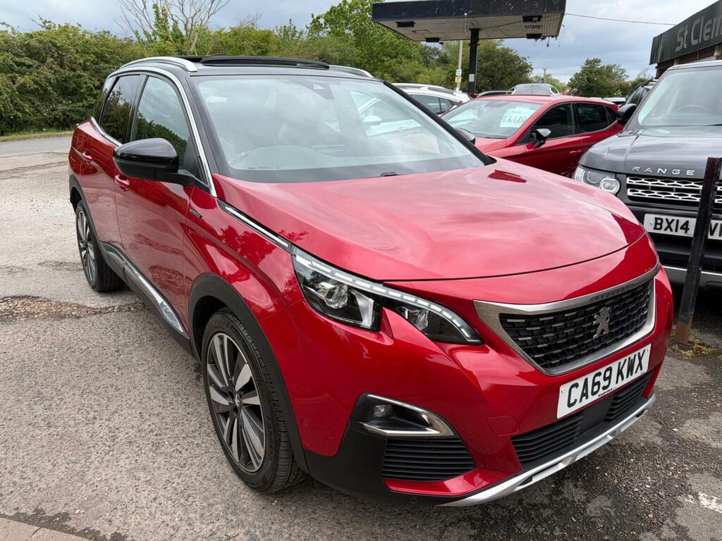 Peugeot 3008 Suv 1.2 Puretech Gt Line Premium Eat Euro 6 Ss CA69KWX Red #6