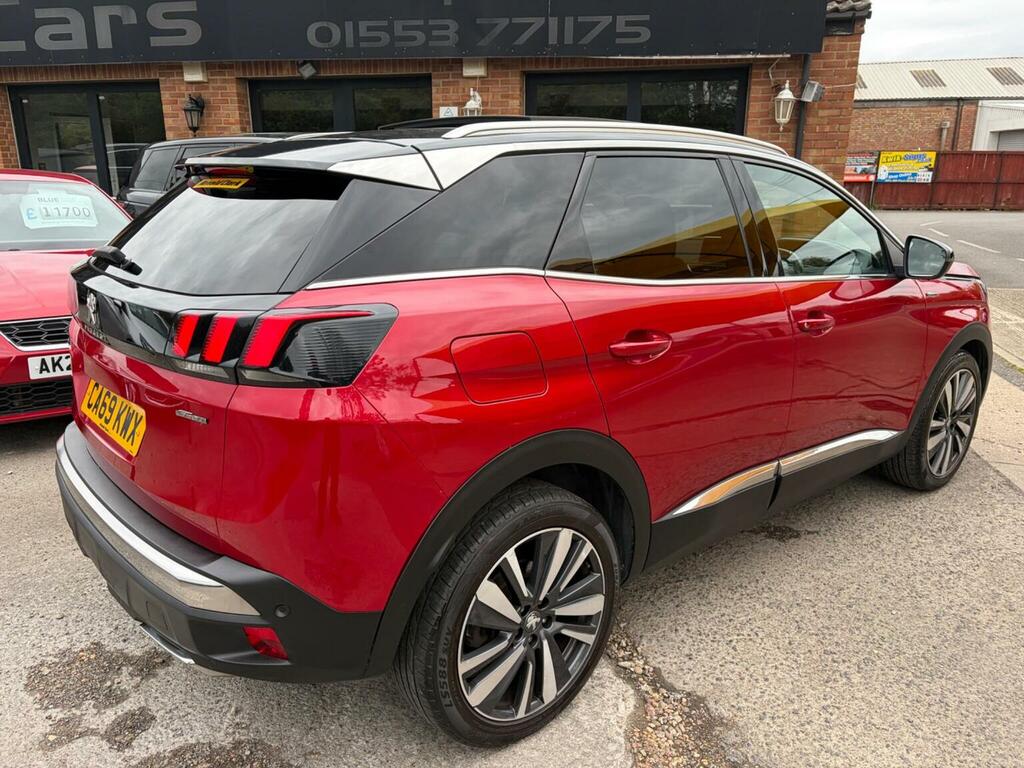 Peugeot 3008 Suv 1.2 Puretech Gt Line Premium Eat Euro 6 Ss CA69KWX Red #3