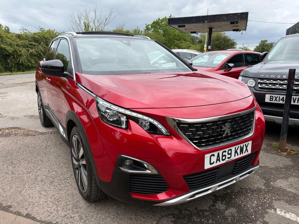 Peugeot 3008 Suv 1.2 Puretech Gt Line Premium Eat Euro 6 Ss CA69KWX Red #5