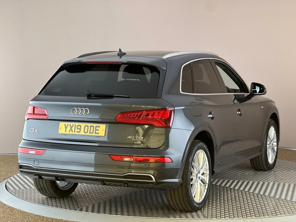 Audi Q5 2.0 Tdi 40 S Line S Tronic Quattro Euro 6 Ss YX19ODE Grey #6