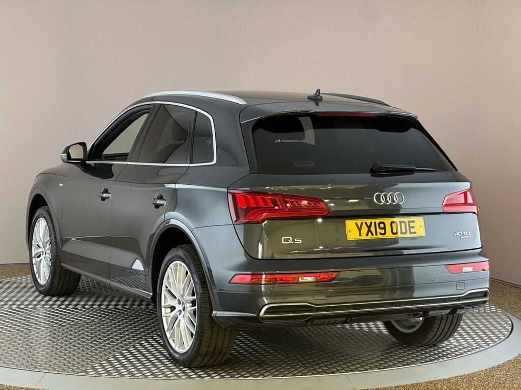 Audi Q5 2.0 Tdi 40 S Line S Tronic Quattro Euro 6 Ss YX19ODE Grey #4