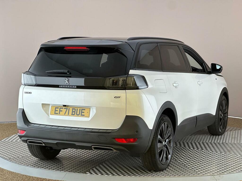 Peugeot 5008 1.2 Puretech Gt Premium Eat Euro 6 Ss EF71BUE White #6