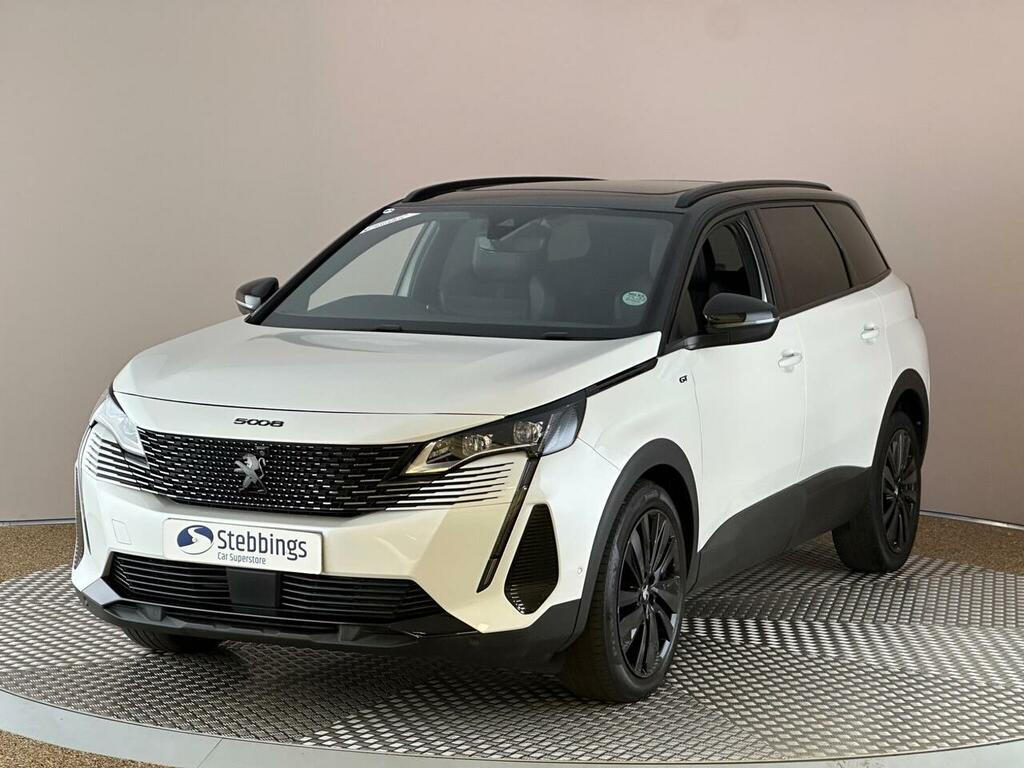 Peugeot 5008 1.2 Puretech Gt Premium Eat Euro 6 Ss EF71BUE White #3