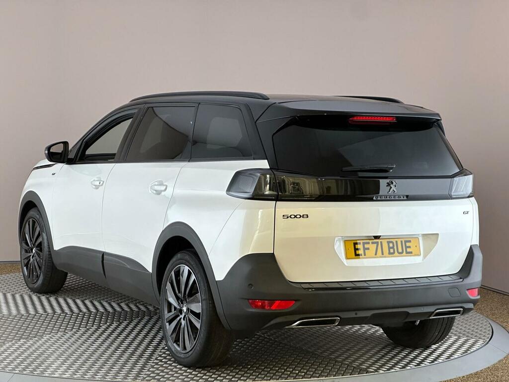Peugeot 5008 1.2 Puretech Gt Premium Eat Euro 6 Ss EF71BUE White #4