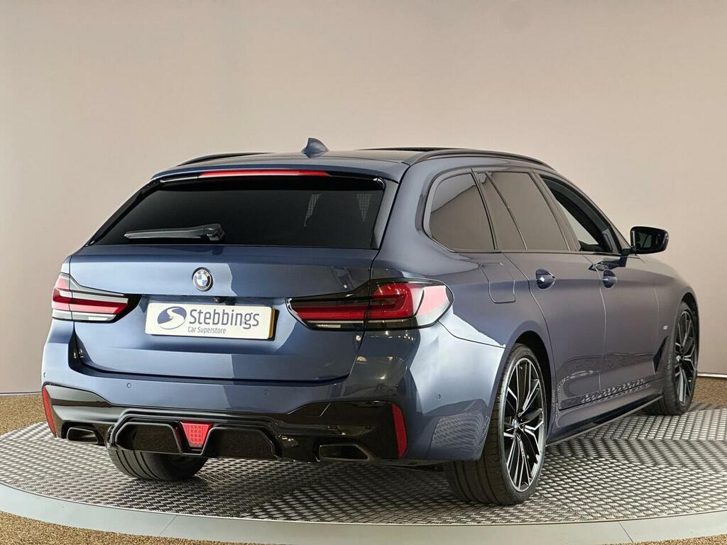 BMW 5 Series 3.0 530D Mht M Sport Touring Steptronic Xdrive Eur Blue #6
