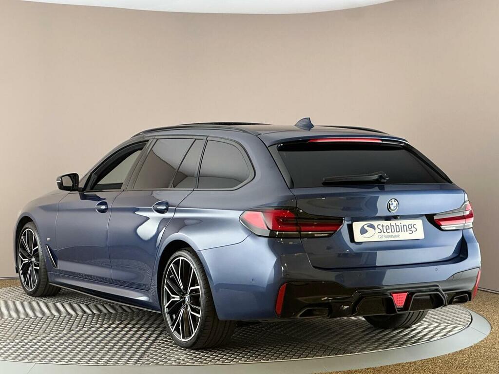 BMW 5 Series 3.0 530D Mht M Sport Touring Steptronic Xdrive Eur Blue #4