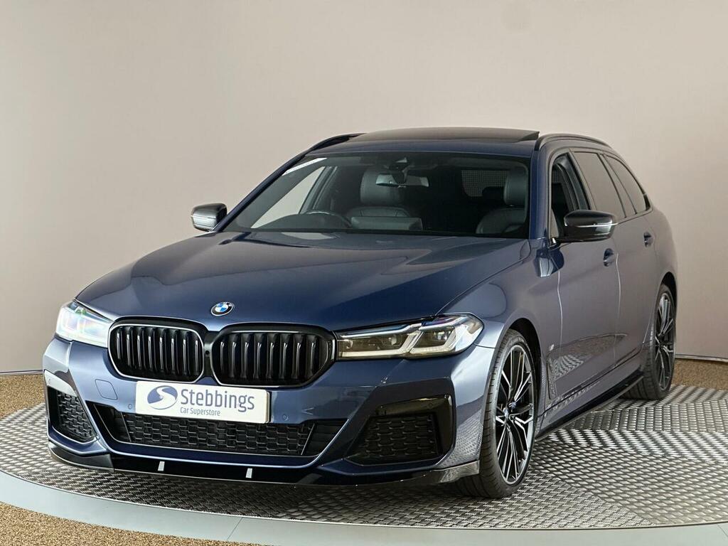 BMW 5 Series 3.0 530D Mht M Sport Touring Steptronic Xdrive Eur Blue #3