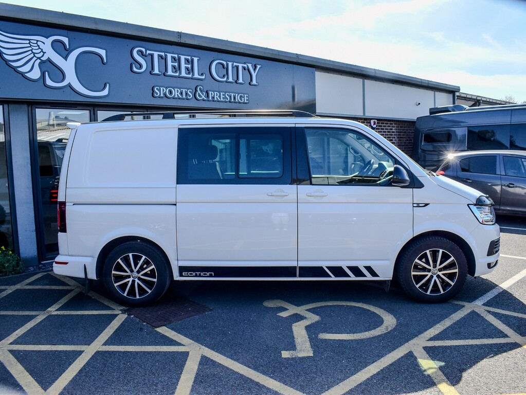 Volkswagen Transporter T30 Tdi Kombi Edition Bmt CP68NWS White #4