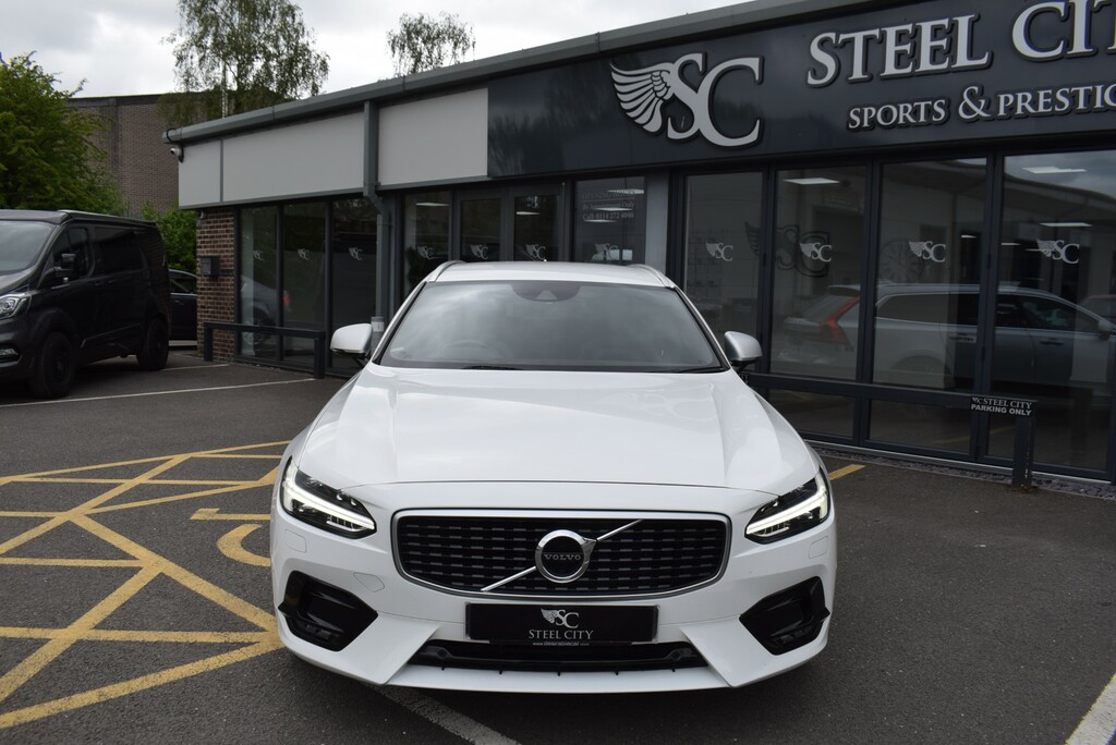 Volvo V90 D4 R-design BV17UNG White #6