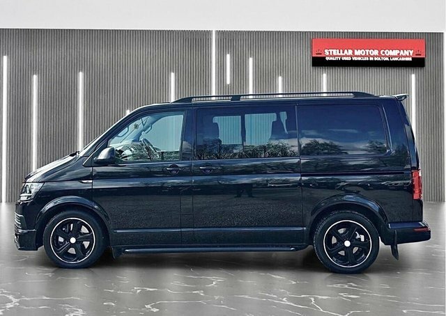 Volkswagen Transporter 2017 2.0 Bitdi T32 Bluemotion Tech Highline Kombi VU67PVV Black #3