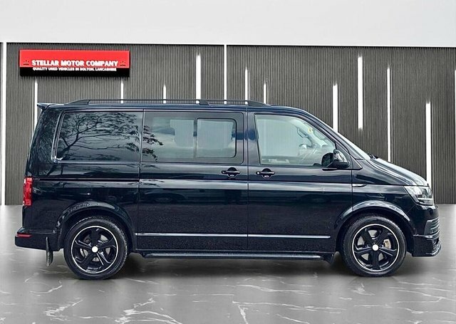 Volkswagen Transporter 2017 2.0 Bitdi T32 Bluemotion Tech Highline Kombi VU67PVV Black #2