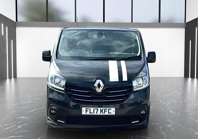Renault Trafic 2017 1.6 Dci Energy 27 Sport Nav Swb Standard Roof FL17KFC Black #3