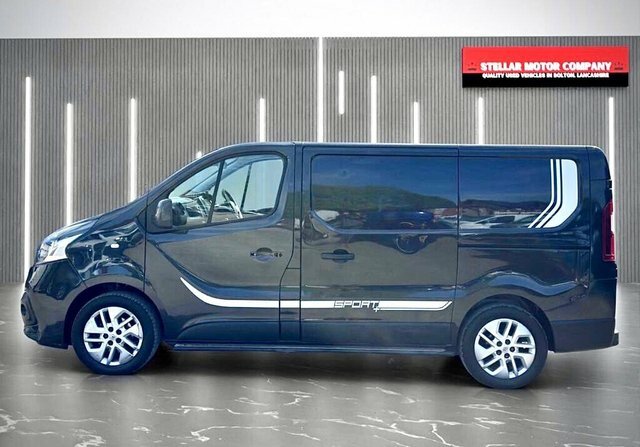 Renault Trafic 2017 1.6 Dci Energy 27 Sport Nav Swb Standard Roof FL17KFC Black #5