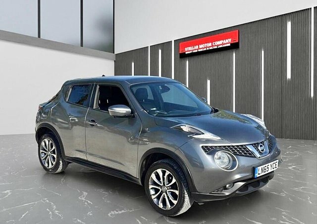 Nissan Juke 2015 1.6 Tekna Xtron Euro 6 LN65YCE Grey #3