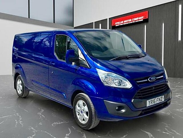 Ford Transit Custom 2016 2.2 Tdci 290 Limited L2 H1 YR16FNZ Blue #2