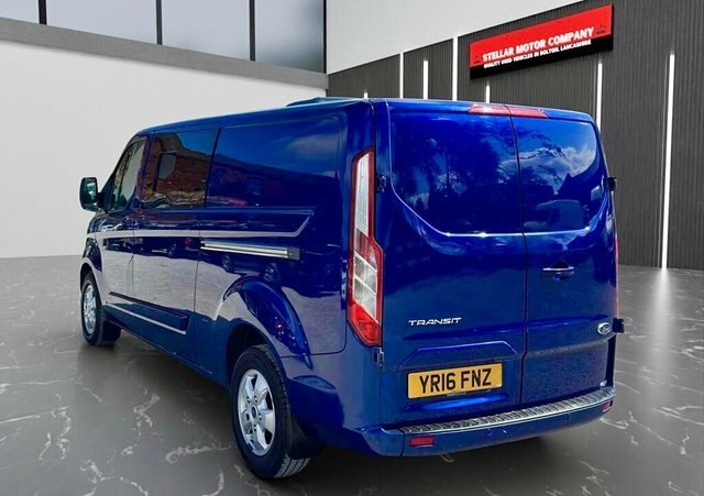 Ford Transit Custom 2016 2.2 Tdci 290 Limited L2 H1 YR16FNZ Blue #6